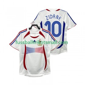 Fußballtrikots Frankreich ZIDANE 10 2006 Retro Kurzarm Auswärts-trikot kaufen